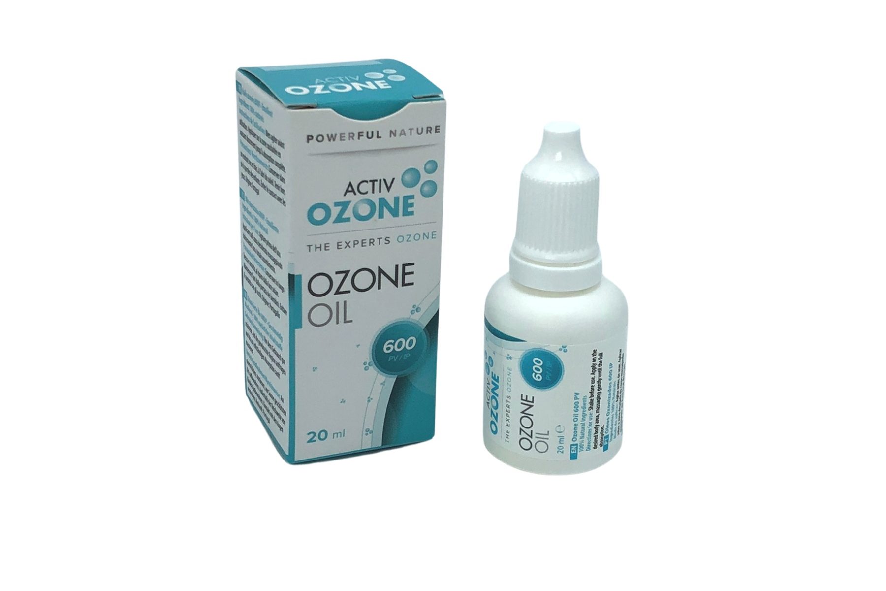 Huile ozonée d'olive et de tournesol pour les soins de la peau